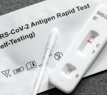 عکس آزمایش آنتی ژن