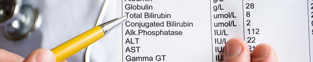پایین بودن آنزیم های کبدی