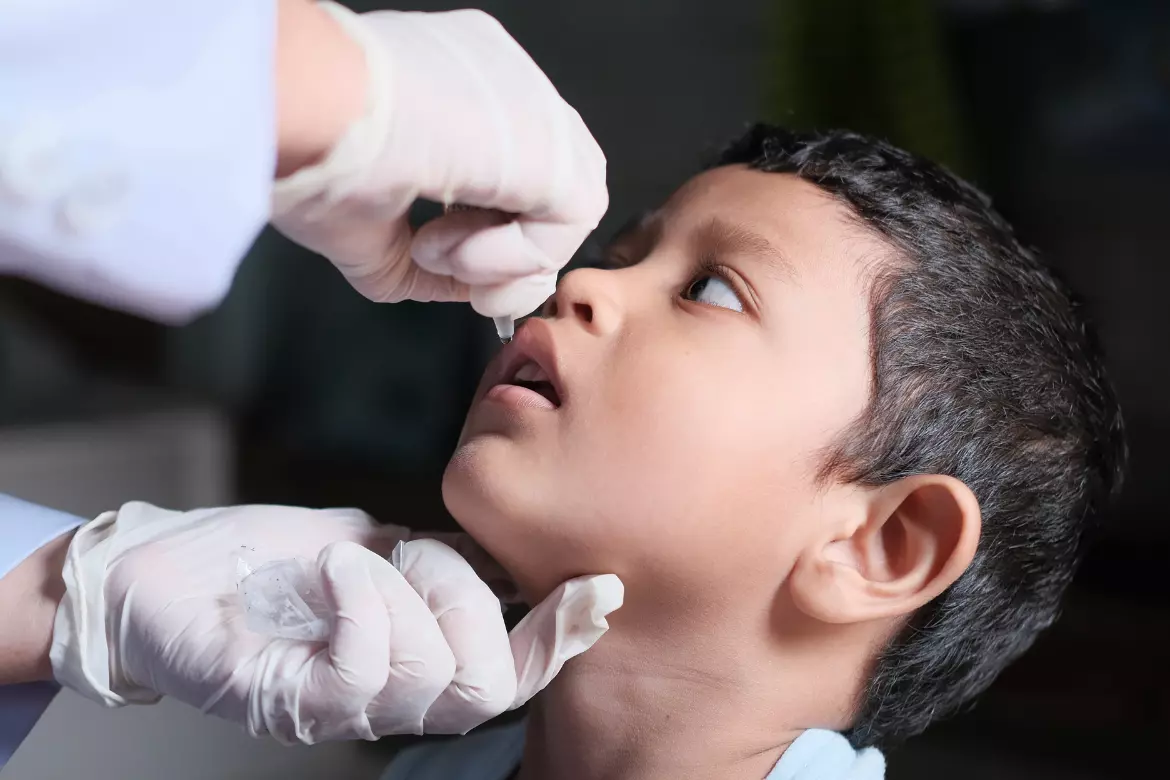 ویروس فلج اطفال